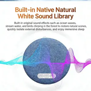 Under Pillow Speaker - Immersive White Noise with Timer for Sleeping |   Bone Conduction Technology with Wireless Pairing & Slim Low-Profile Design for Side Sleepers, Insomniacs and Travelers