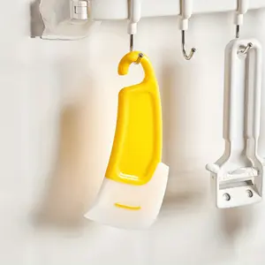 1 piece set, silicone soft scraper, multi-purpose kitchen scraper, suitable for pots, stoves, range hoods, oil-removing scraper, baking scraper, cake and cream scraper, kitchen utensils, kitchen accessories, Kitchen tool