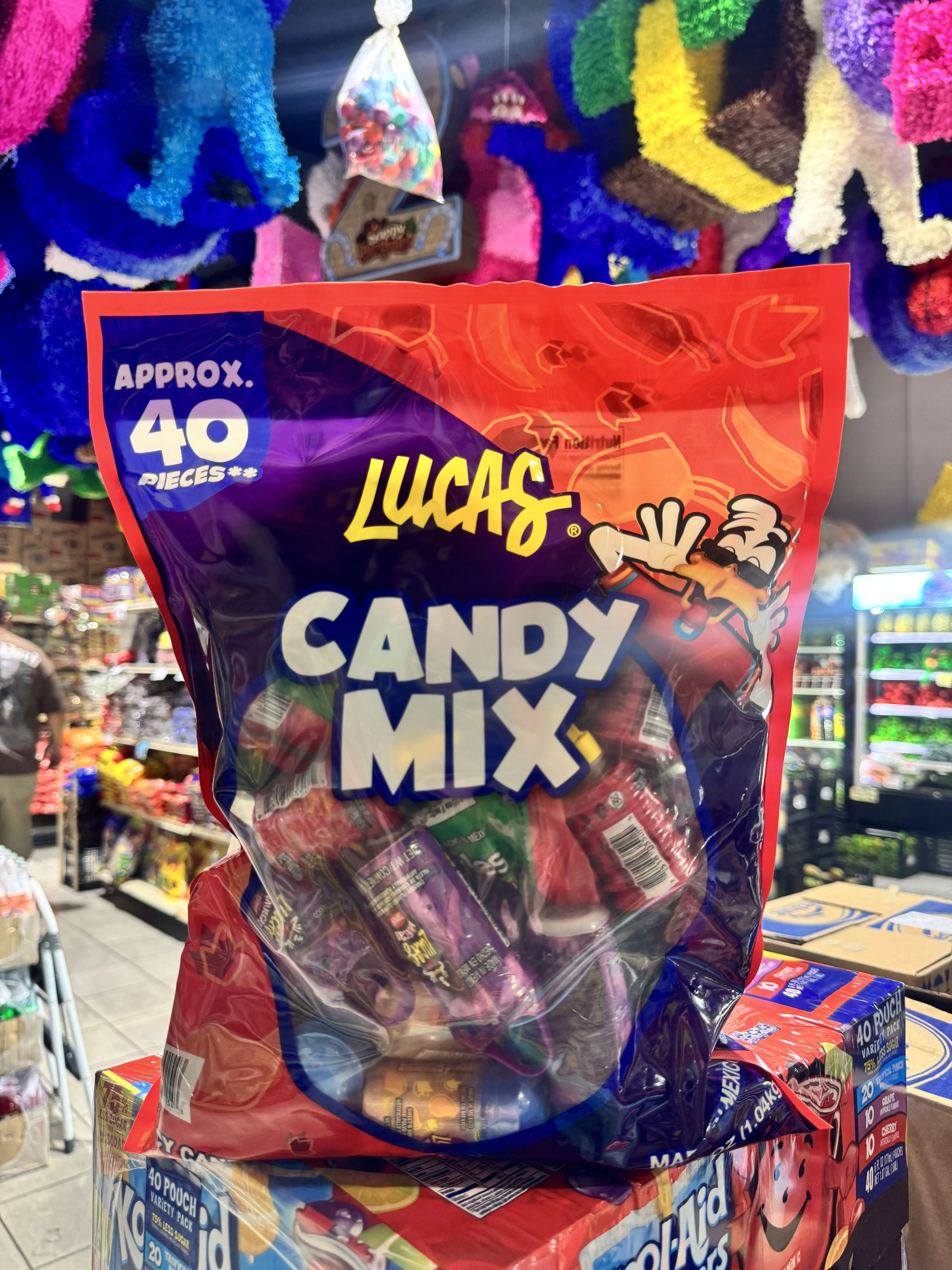 Lucas Candy Mix - Approx. 40 Pieces - Assorted Flavors