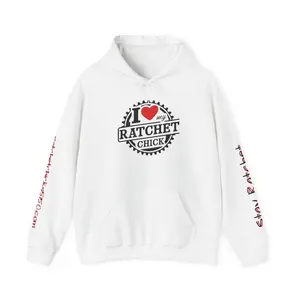 Unisex I Heart My Ratchet Chick Hoodie graphic  hoodies everyday comfort