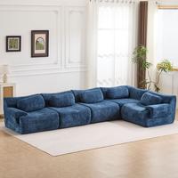 Blue - 4 Seater + 1 Corner (148.2")
