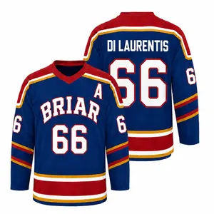 Off Campus Senior Authentic Pro Blue Jersey - Custom Name And Number - Cool Gift Idea