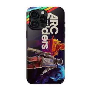 ARC Raiders Phone Case Compatible for iPhone 17 16 15 14 13 12 11 and Samsung S25 Ultra S24 FE S23 A55 A34 A14 Glossy Durable Protective Cover Featuring ARC Raiders Artwork Perfect for Gamer Fans EKR