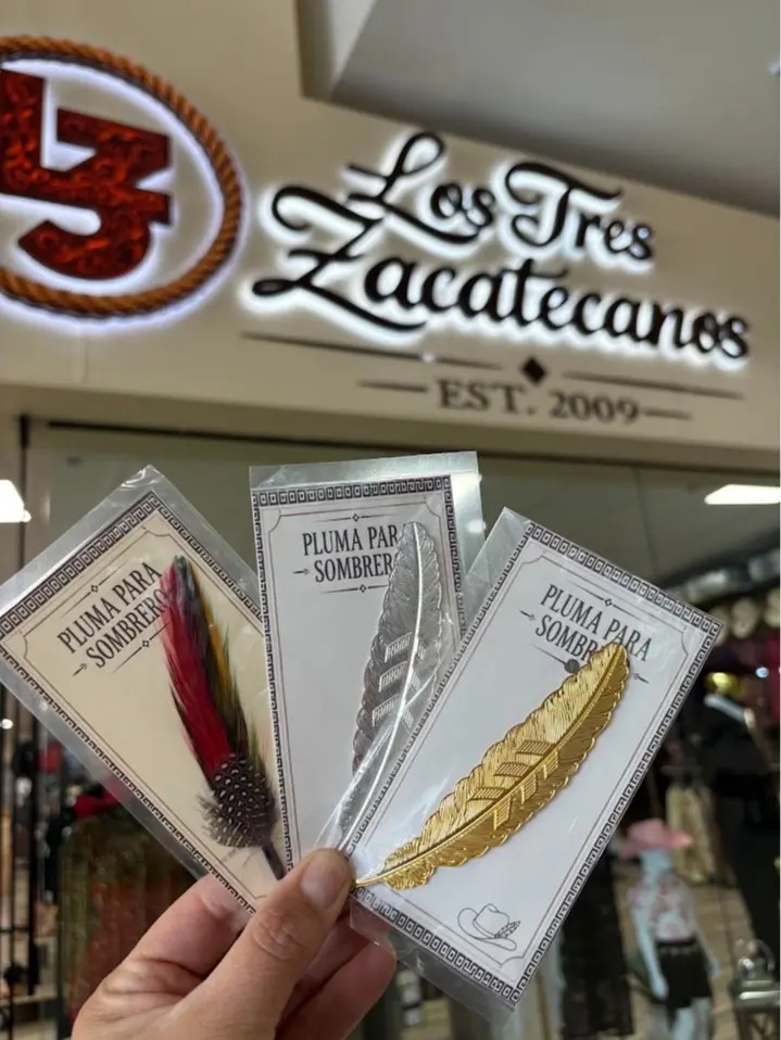 Combo De plumas para sombrero