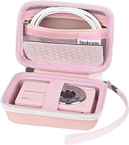 Digital Camera Case Compatible with Canon G7X, SX 740, Camkory FHD 1080P, Kodak FZ55-BK, FZ45-BK Digital Point and Shoot Camera Case, Small Portable Travel Carrying Protective Storage Bag