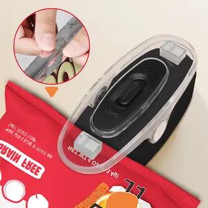 Mini Snack Bag Sealing Machine Rechargeable 2 in 1 Portable Plastic Bag Re-Sealing Machine For Snacks And Food Sealing Storage Keep Fresh Sealer