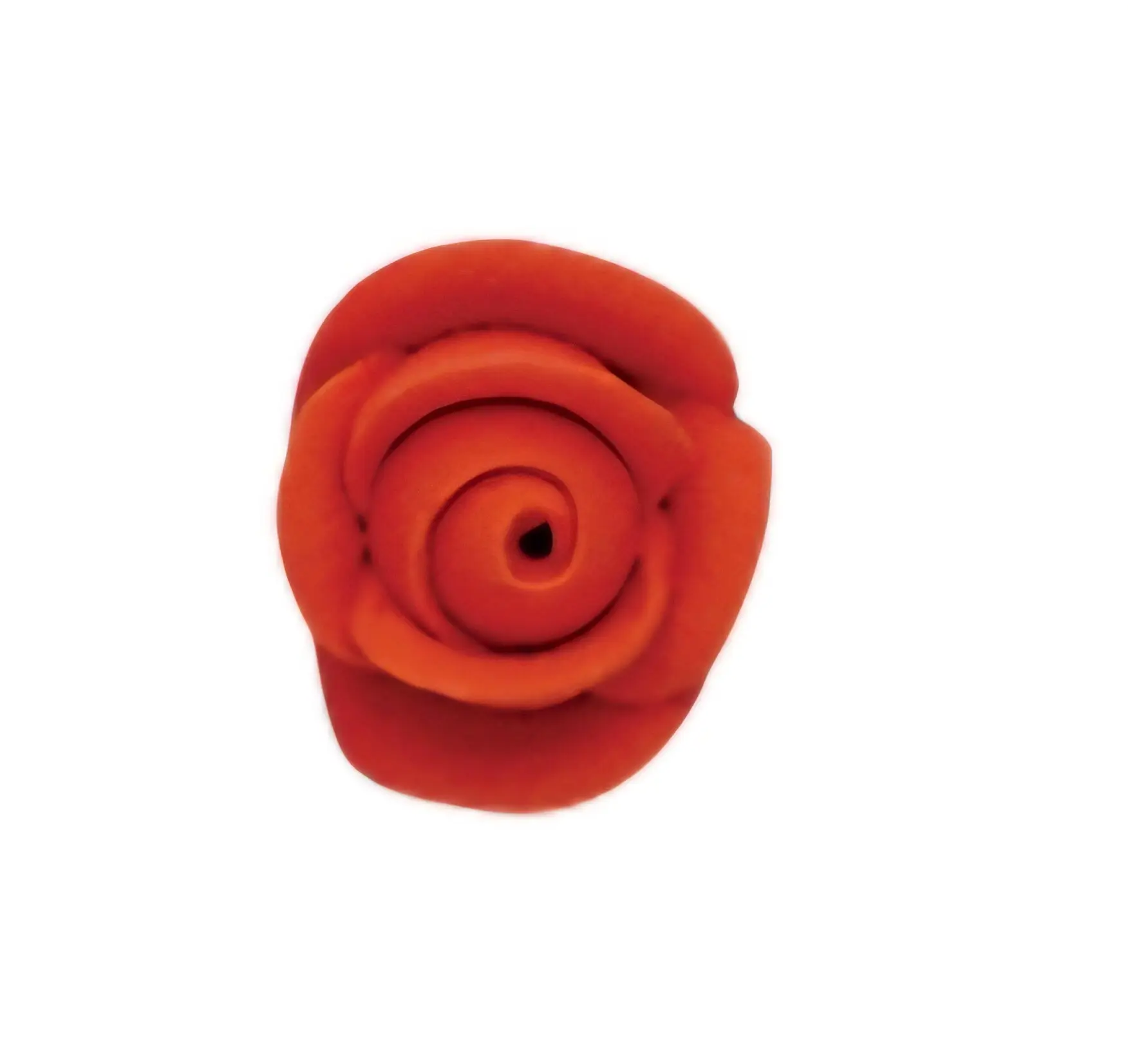 Mini Red Rose Edible Cake Decorations – Small Sugar Flower Toppers 10 Count