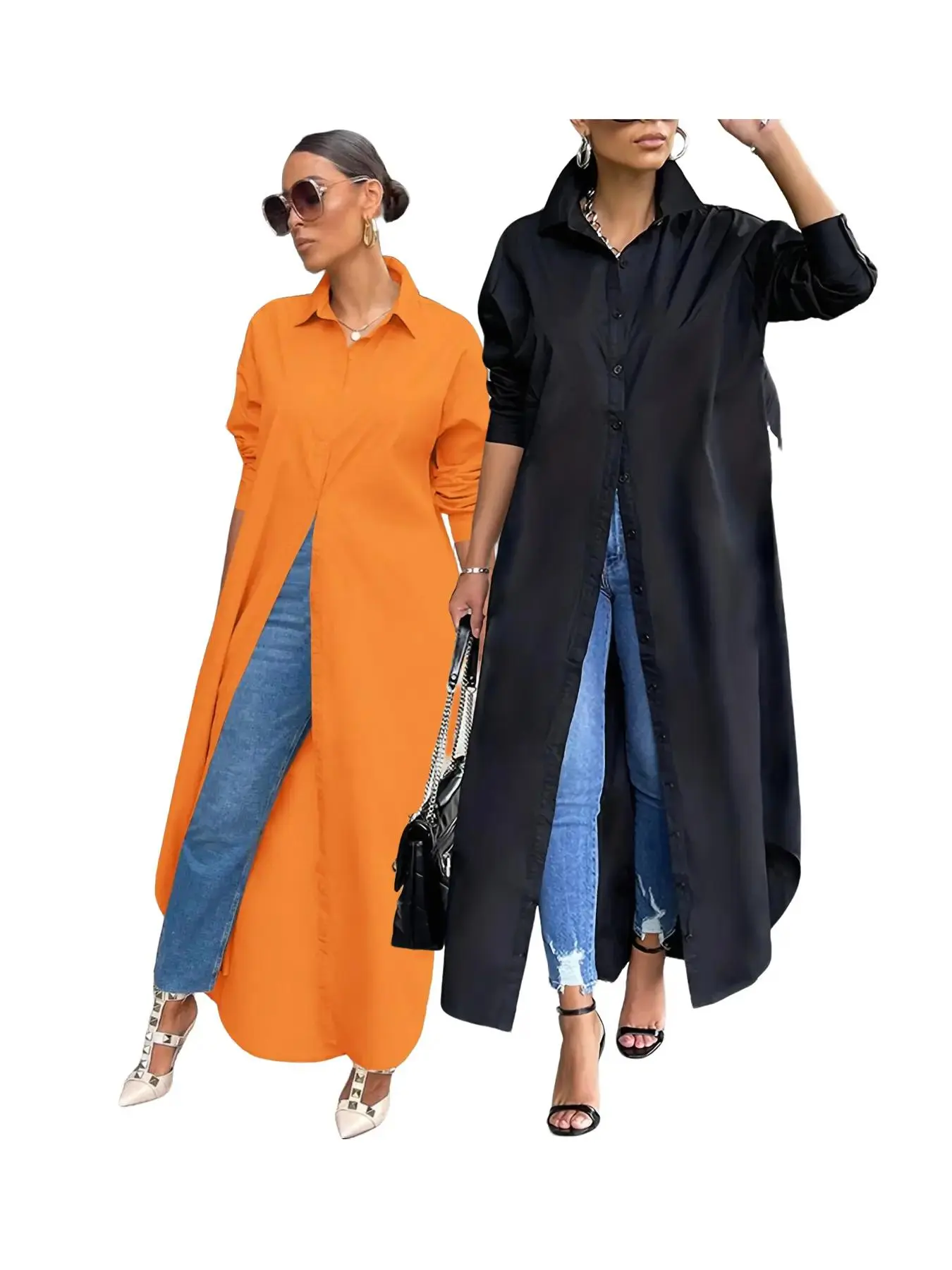 Bright Orange*1 pc+Black*1 pc