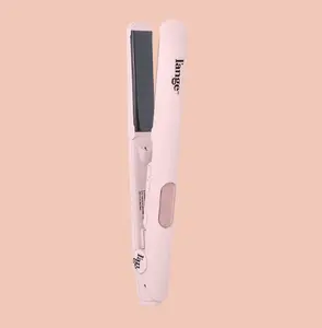 L'ANGE HAIR - Le Ceramique Luxe 1-Pass Plug-In Flat Iron, Adjustable Fast-Heating Ceramic Tool, Smooth Beauty Product for Locking in Moisture & Shine (Ideal for How to Curl Hair Straightener Use), Beauty Products