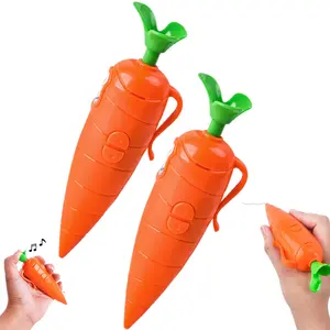 ZT Judy Cute Carrot Recorder Pen – Record Your Voice (60s) & Play It Back! Smooth Writing Ballpoint Pen Gift for Kids, Students & Teachers
