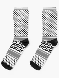 Palestinian Keffiyeh - كوفية فلسطينية Socks
