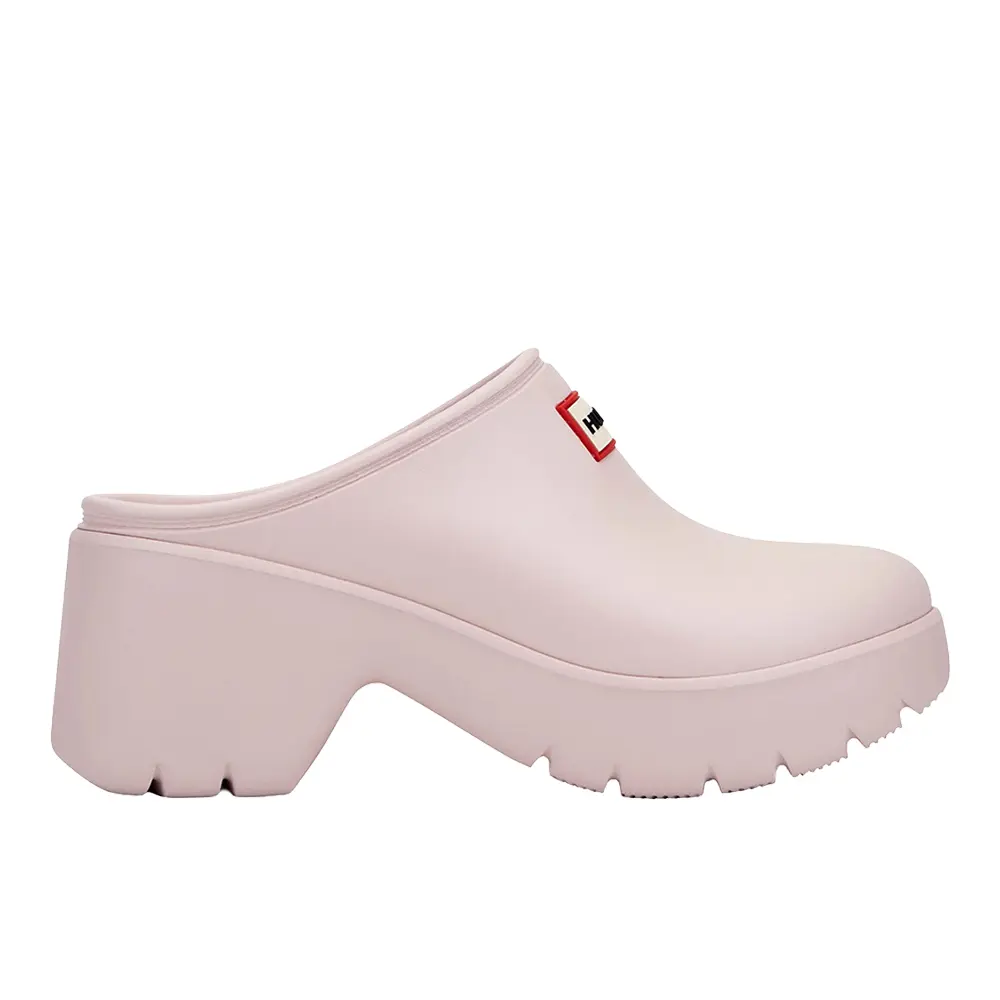 Hunter Womens Anika Slip On Clogs Casual - Pink