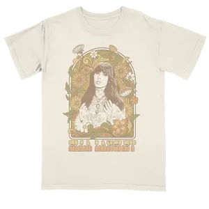 Dandelion Tee, Ella Langley Printed Shirt, Ella Langley Tour 2026 T-Shirt, Vintage Graphic Music Shirt, Retro Unisex Oversized Tee, Concert Fan Outfit, Trendy Music Inspired Apparel, Gift For Fans