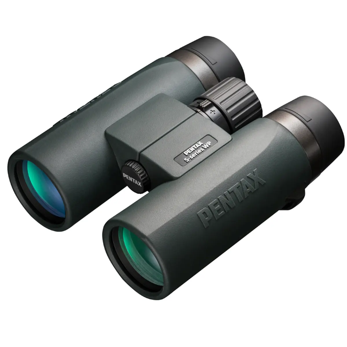 Pentax 10x42 SD Series WP Water Proof Roof Prism Center Focus Binocular with 6.0 Degree Angle of View, Green