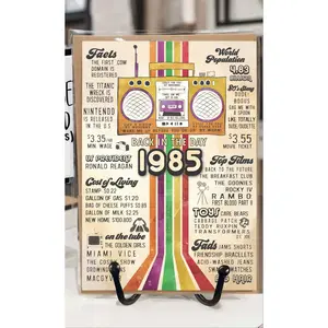 1985 Funny 40th Birthday Greeting Card