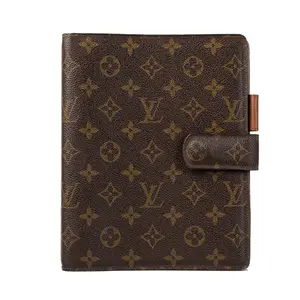 Pre-owned Louis Vuitton Coated Canvas Small Leather Goods Agenda GM Monogram L26022271