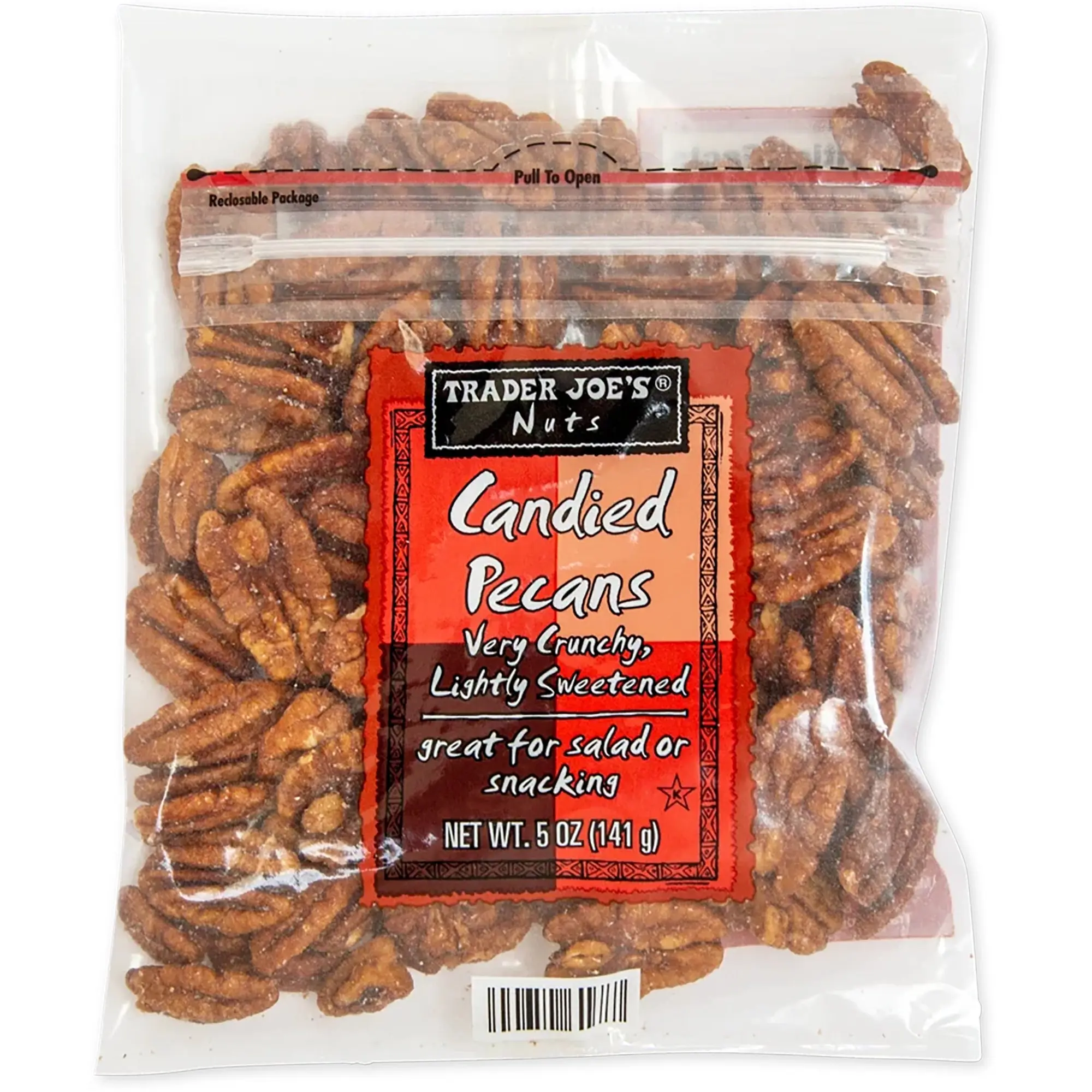 Trader Joe's Candied Pecans, 5 oz. Trader Joe's Candied Pecans, 5 oz.