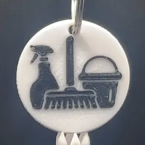Cleaning Service (2) NFC Keychain – Tap to Trust, Book with Ease