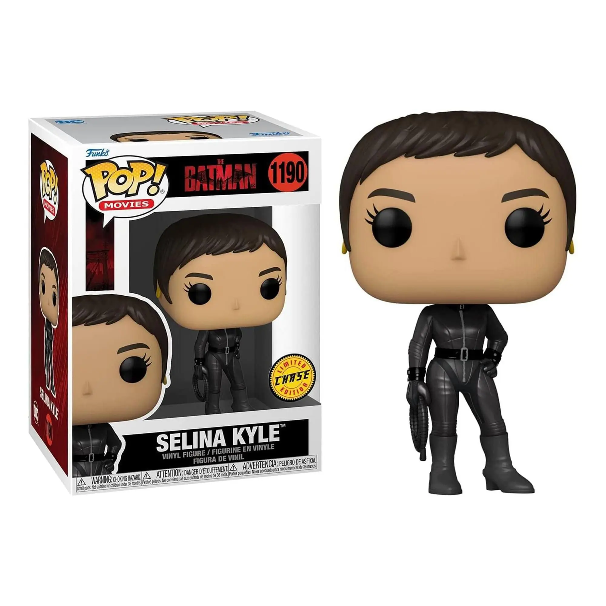 The Batman Catwoman CHASE Funko POP Vinyl Figurine, Action & Toy Figure for Collectors, Model Figure