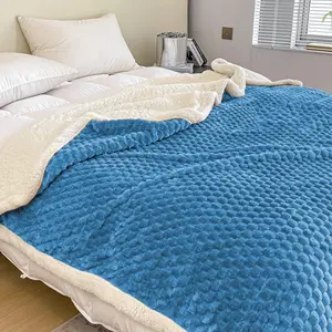 Soft Plush Throw Blanket, Ideal for Dorms & Bedrooms, Christmas Gift, Large Size, Fuzzy Comfort, Fluffy Blanket