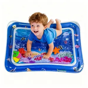 Octopus-Shaped Water Mat for Kids Aged 3+, Inflatable Play Pad for Crawling & Fun, Portable Interactive Toy for Children & Adults