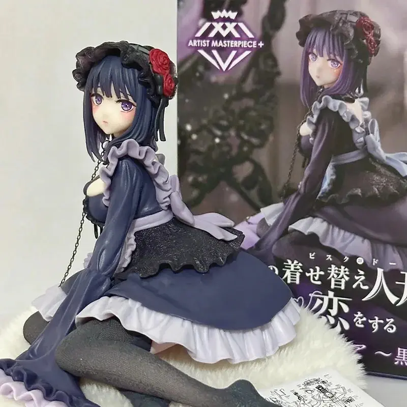 My Dress-Up Darling 2-Piece Anime Collectible Figures Set - New Product Launched, Kitagawa Marin Maid Outfit Kit & Shizuku Kuroe Marin & Kuroe Set for Toys & Hobbies Collection Model