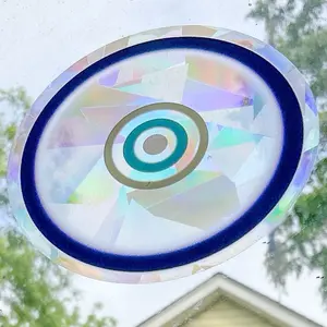 Evil Eye Sun Catcher Sticker