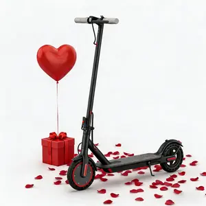 SummerVibes AOPO Electric Scooter for Adults, 350W motor, top speed of 19mph, 36Vbattery, range of 18 miles, foldable e-scooter for adults, equipped with app control and dual braking system.