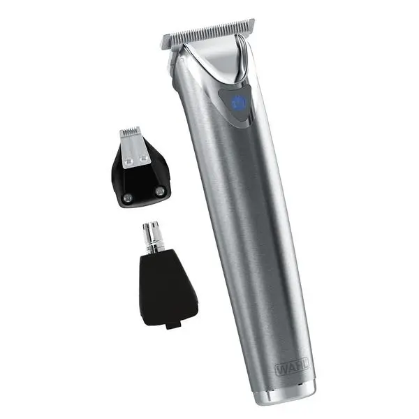 Wahl USA Stainless Steel Lithium-Ion Cordless Beard Trimmer for Men