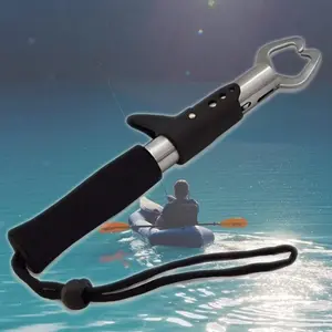 Rust Proof Stainless Steel Fish Controller Portable Professional Fish Grip Lip Catcher Folding Pliers Fishing Equipment