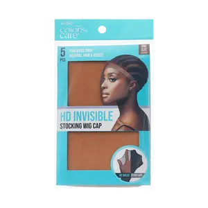 KISS Colors & Care HD Invisible Stocking Wig Cap - Brown