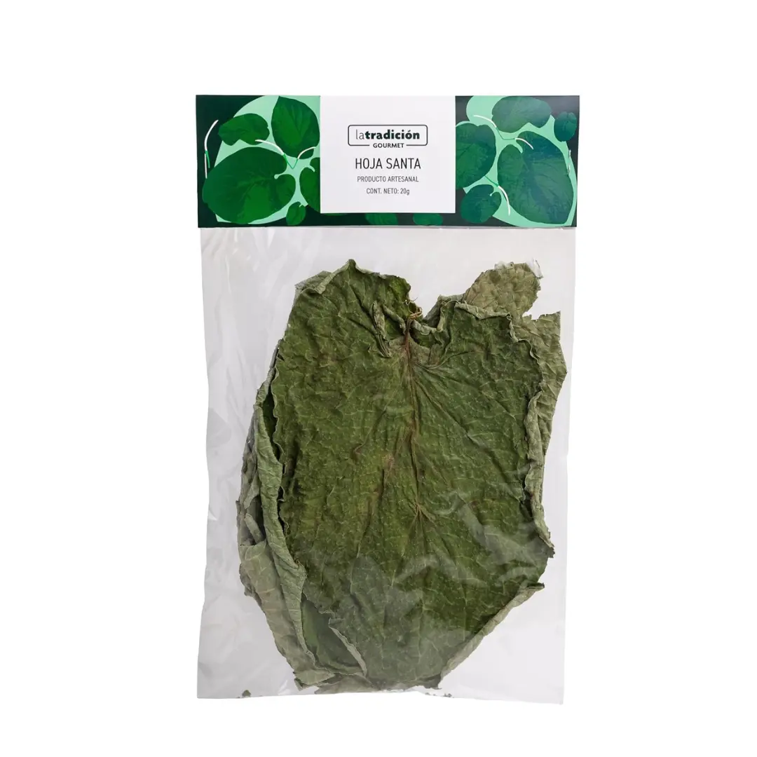 Hoja Santa, Saint Leaf, Artisanal Product from Oaxaca, Mexico, 100% natural, Net Weight 20 grams