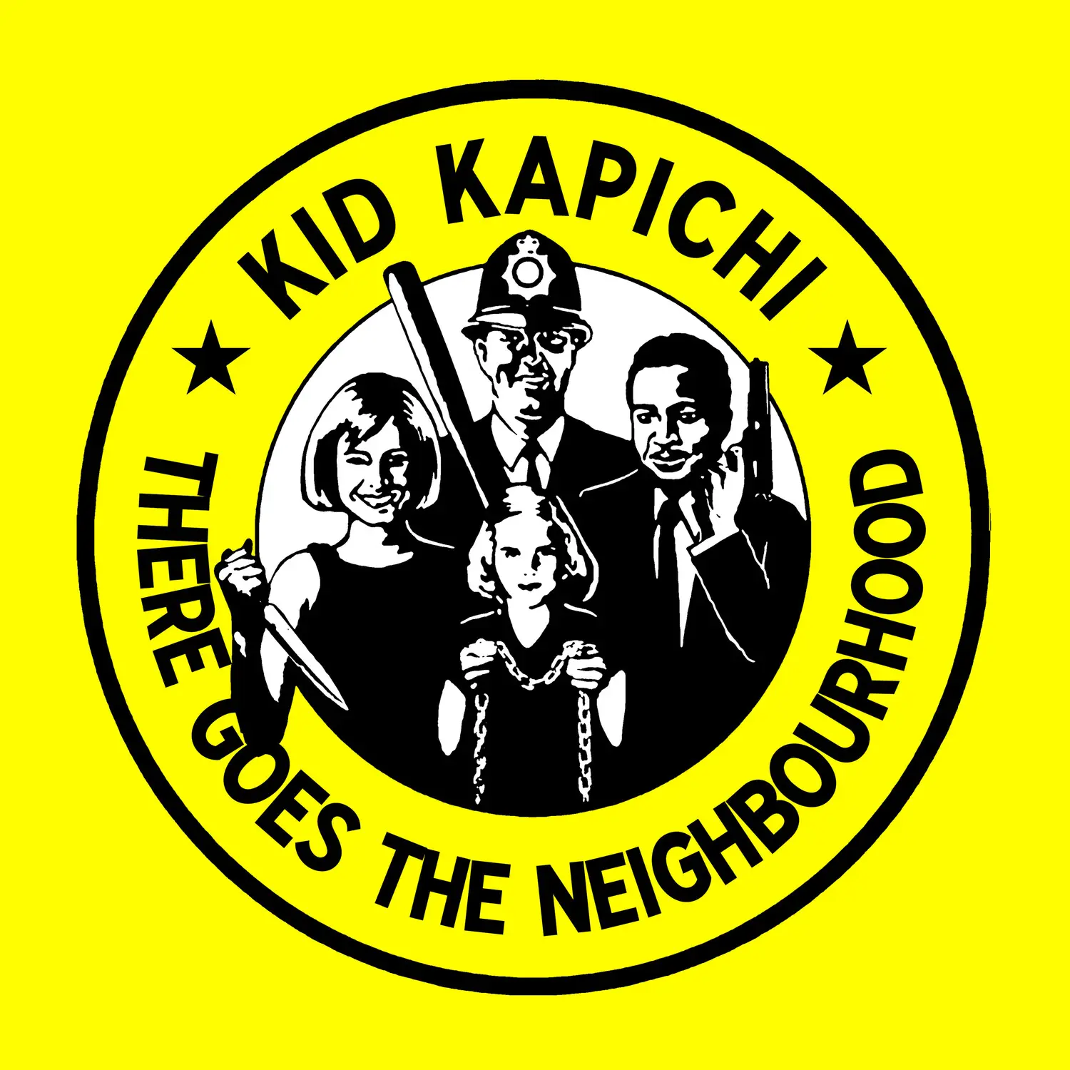 Kid Kapichi - There Goes The Neighbourhood - Lemon Yellow  [VINYL RECORD - LP] Colored Vinyl, Yellow