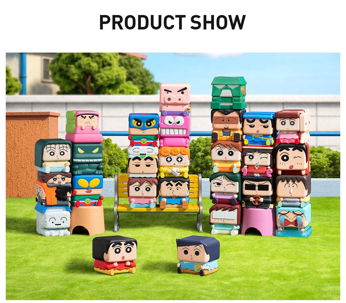 [Spanish] – 【Nuevo - Almacén en EE. UU.】POP MART Crayon Shinchan POP CUBE-2 Series – Figuras | Caja Sorpresa