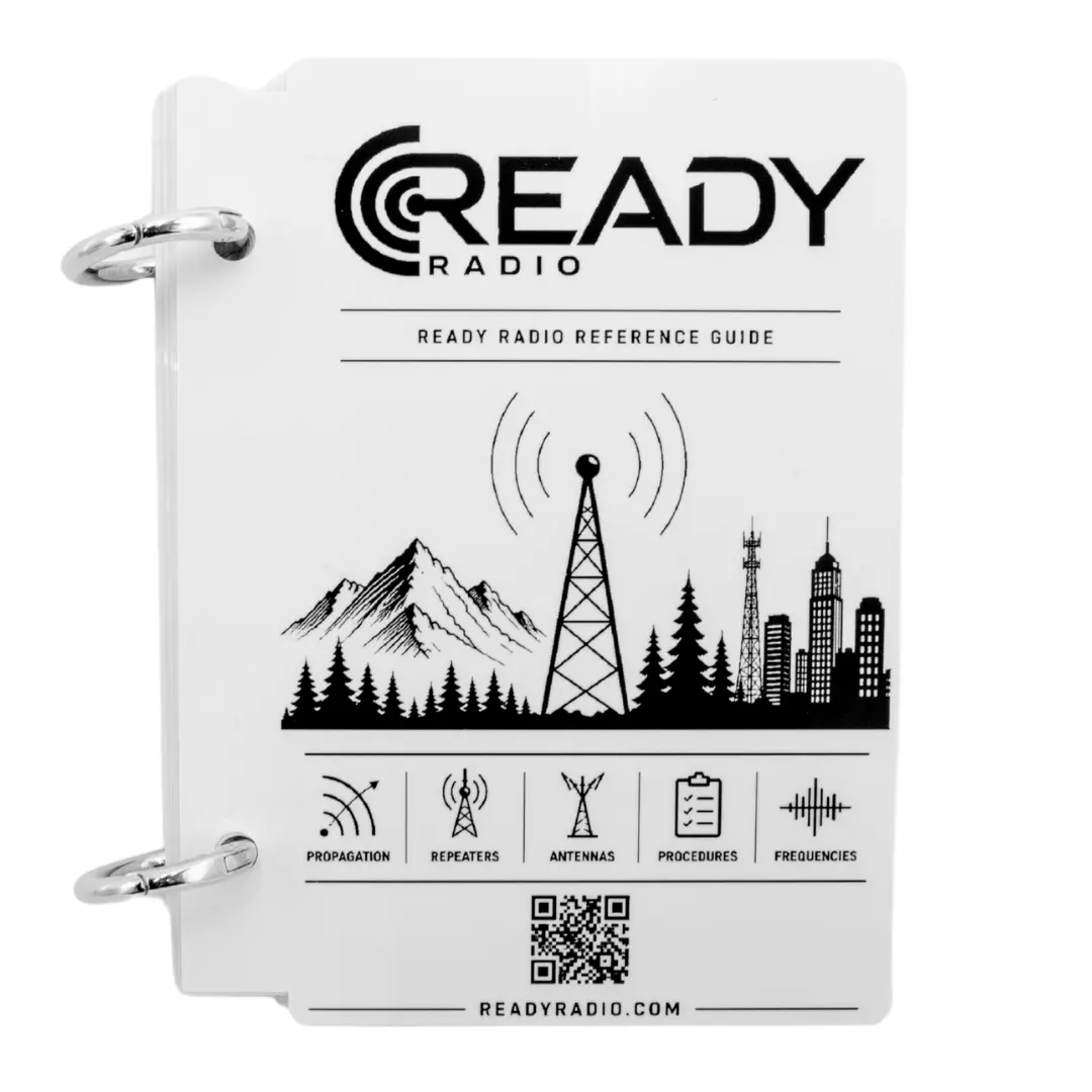 Ready Radio Reference Guide – Waterproof, Dustproof & Scratch-Resistant Radio Guide for Beginners