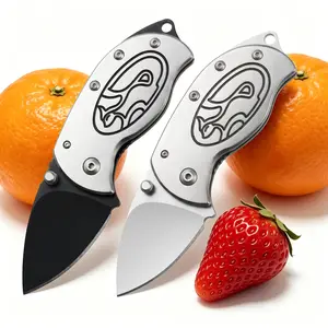 Lightweight Mini Folding Utility Knife, Multipurpose EDC Pocket Tool with Secure Lock, Adventure Cutlery for Outdoor Hiking, Mini Multi-Tool Cutlery