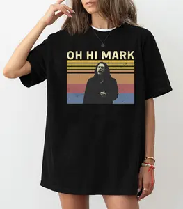 Oh Hi Mark Vintage Shirt, Trending Movie Gift Sweatshirt Hoodie