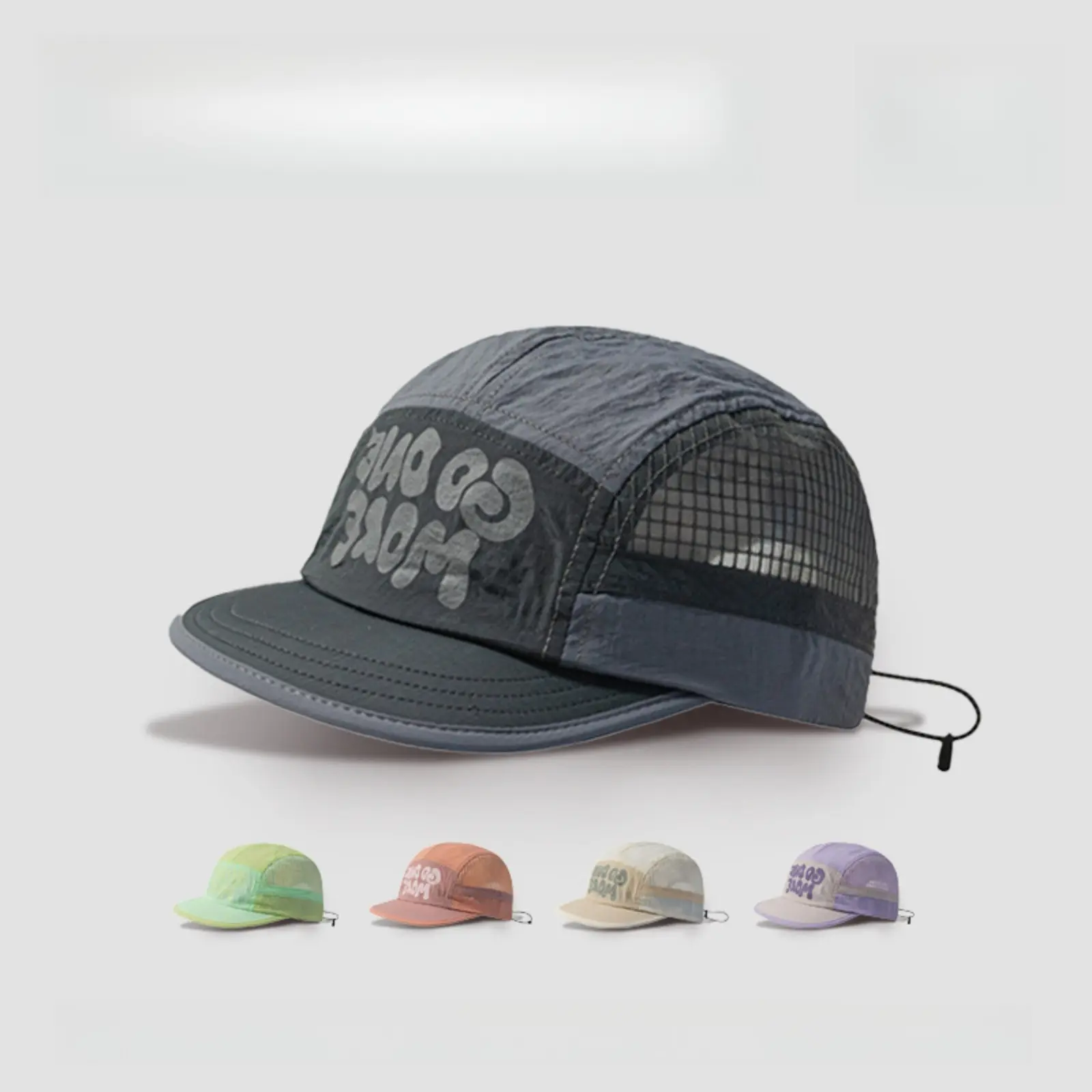 Stylish Trucker Mesh Cap for Men, Breathable Quick-Drying Hat with UV Protection for Outdoor Sports - Adjustable Men's Accessories & Mens Gifts, Stylish Trucker Hat