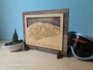 Small Mammoth Mountain Trail Map