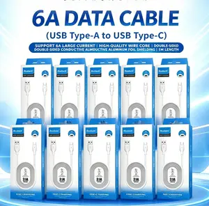 Reshurk 3.3ft 3.1A USB-C Fast Charging Cables, 10 Pack Durable Charger for Android Smartphones