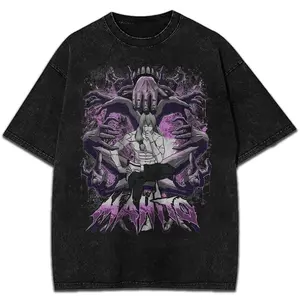 Jujutsu Kaisen Mahito Anime Vintage Washed T-Shirt