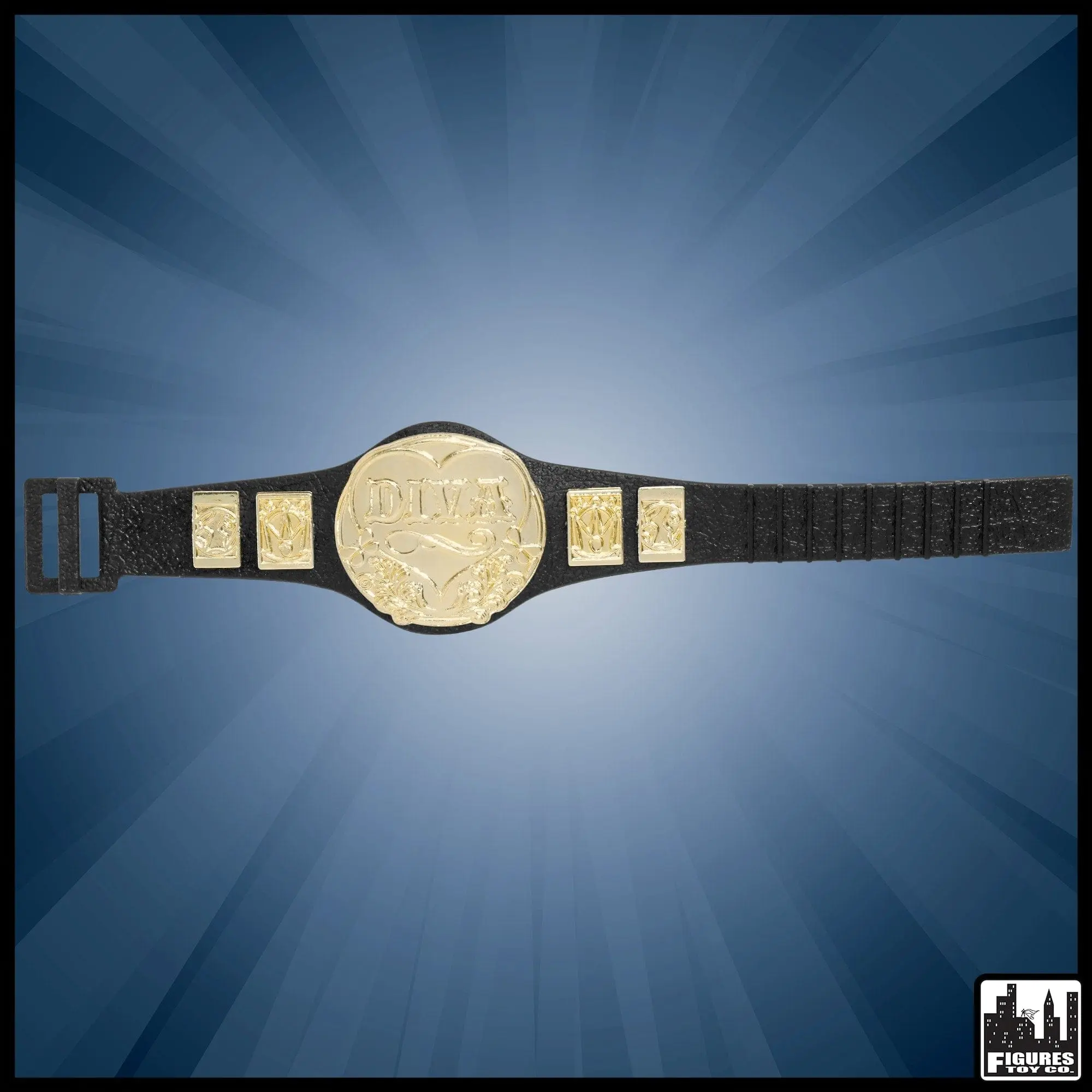 Diva Championship Belt for WWE & AEW Wrestling Action Figures