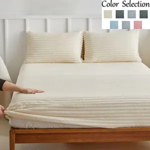 High-Quality 3-Piece Bed Sheet Set, Deep Pocket Design, Breathable Fabric, Anti-Bacterial, Soft Comfort, 11.81 Inches Tall