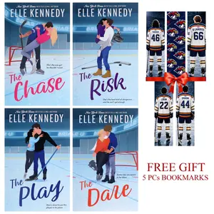 Briar U Series by Elle Kennedy, 4-Book Romance Set, Includes Chase Risk Play Dare, College Hockey Romance, Contemporary New Adult Fiction, BookTok Favorite
