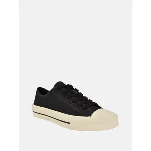 GUESS Female Carey Canvas Low-Top Sneakers