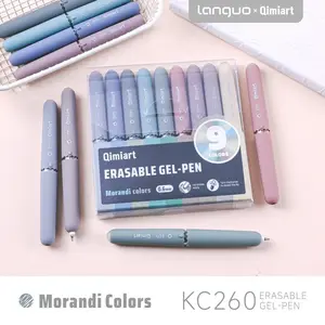 9 Color Erasable Gel Pen 0.6mm, Heat-Erasable Artistic Drawing Water Brush, Student Hand Account Dedicated, Perfect for Creative Projects, Art Pen Marker, Art Crafting Kit