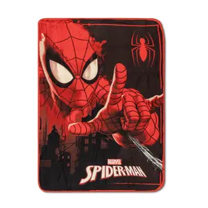 Marvel Spider-Man Web-Shooter Fleece Throw Blanket | 45 x 60 Inches