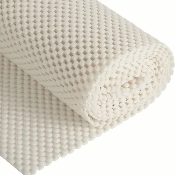 Thick Reusable Non-Slip Shelf Liner Roll - PVC Grip Protector Mat, Anti-Slip Scratch-Resistant Placemats & Coasters for Kitchen Cabinets, Drawers, Refrigerator, Washable Kitchenware Protector Mat