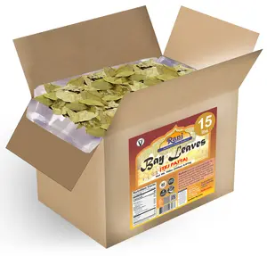 Rani Bay Whole Leaf (Leaves) Spice Hand Selected Extra Large 240oz (15lbs) 6.8kg Bulk Box ~ All Natural | Gluten Friendly | NON-GMO | Vegan | Indian Origin (Tej Patta)