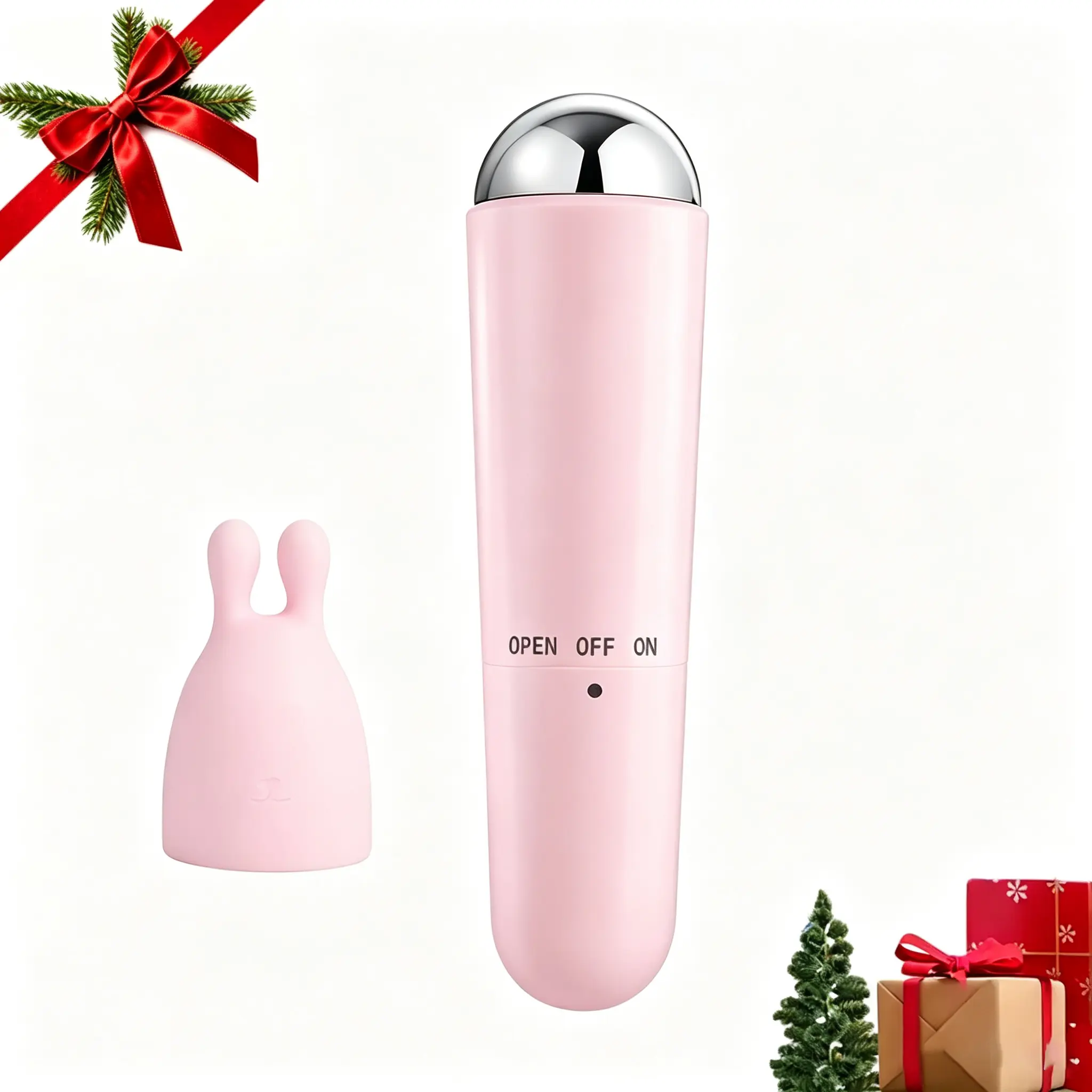 Portable Mini Eye Massager Wand Wireless Vibrating Facial Massager Eye Care Tool for Skincare Routine Gentle Massage Beauty Device Self Care Essentials Lightweight Travel Gadget Gift for Women Men Daily Relaxation Tool Black friday sale woman gift party